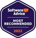Badge Software Advice Most Recommended 2022 Altospam